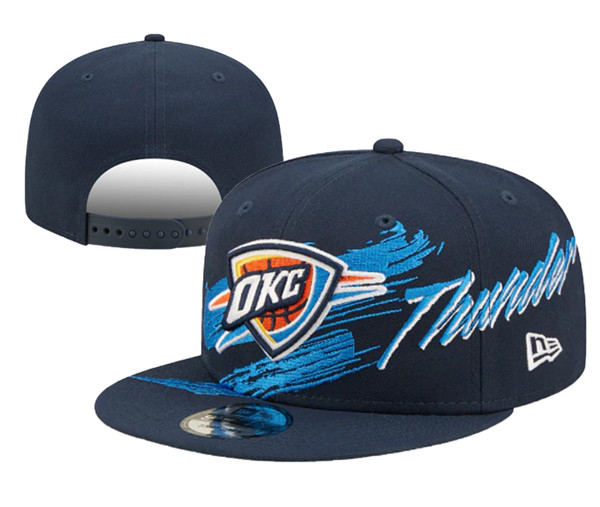 Oklahoma City Thunder Stitched Snapback Hats 009